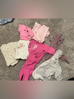 GAP Pink & Neutral Baby Clothing Mix